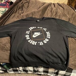 Nike Black Just Do It Sweatshirt